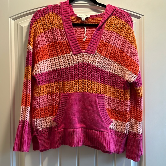 Pink stripped pullover - Picture 1 of 3